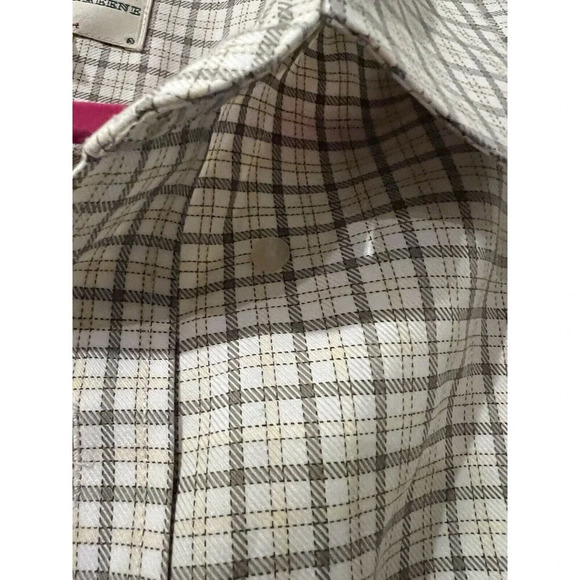 Fairway & Greene The Club Shirt  XL Green Striped Button Down Long Sleeve Cotton - Picture 4 of 12